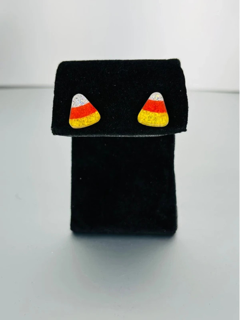New Without Tags Candy Corn Style Women's Earrings Multi-Color